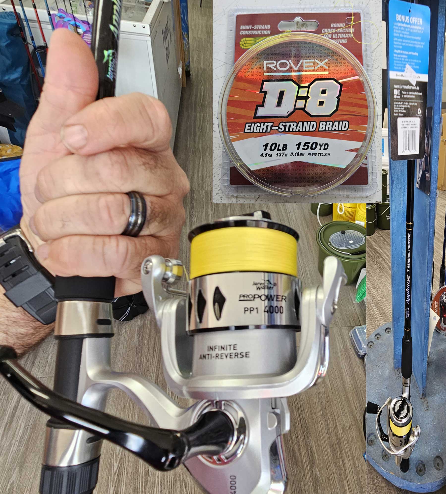 Rod And Reel Combo: Jarvis Walker Starter